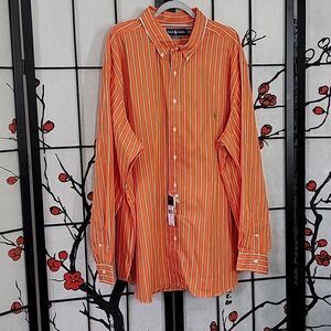 Polo Ralph Lauren Nwt Men's Long Sleeve Oxford Shirt